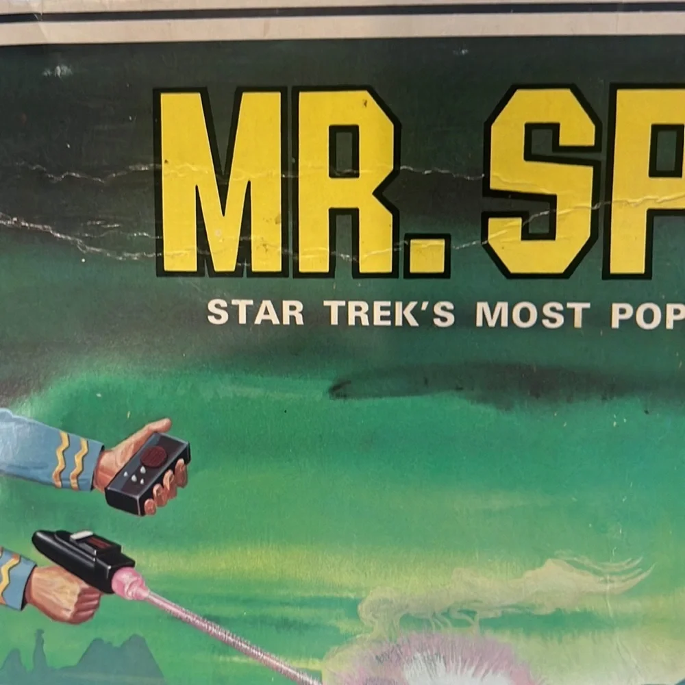 Star Trek Mr Spock 1968 Plastic Model Kit #S956. BOX ONLY Made in the USA by AMT - Picture 3 of 13